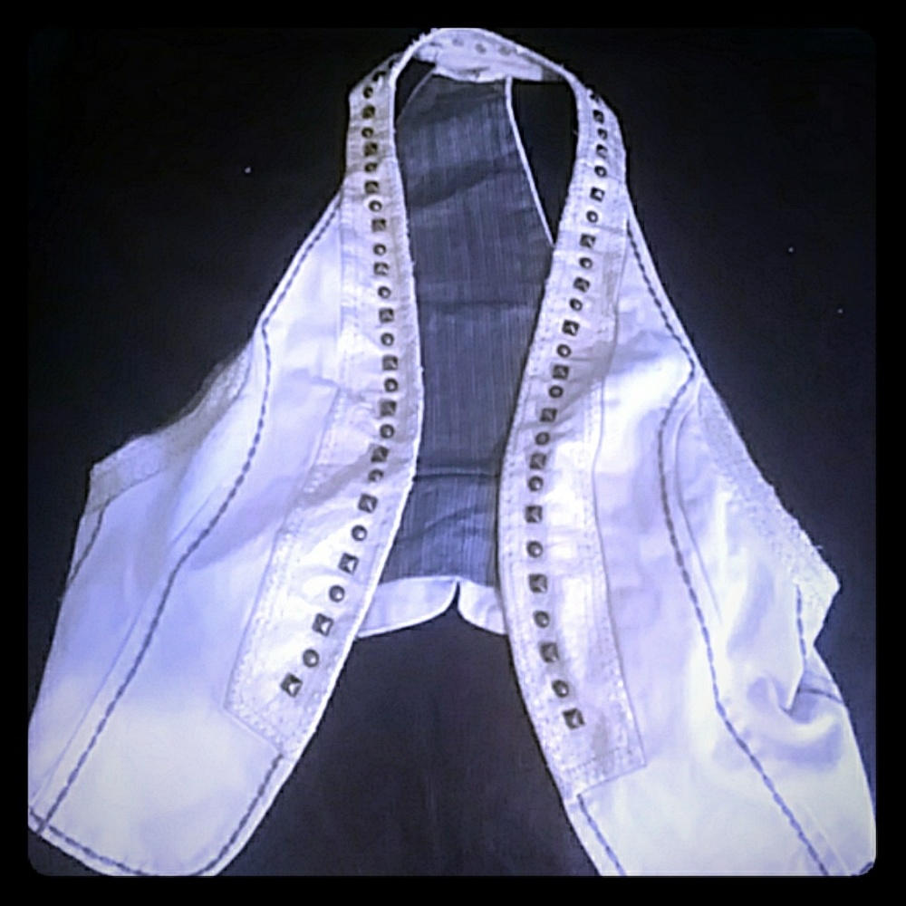 Mm unplugged by miss me jeans vest